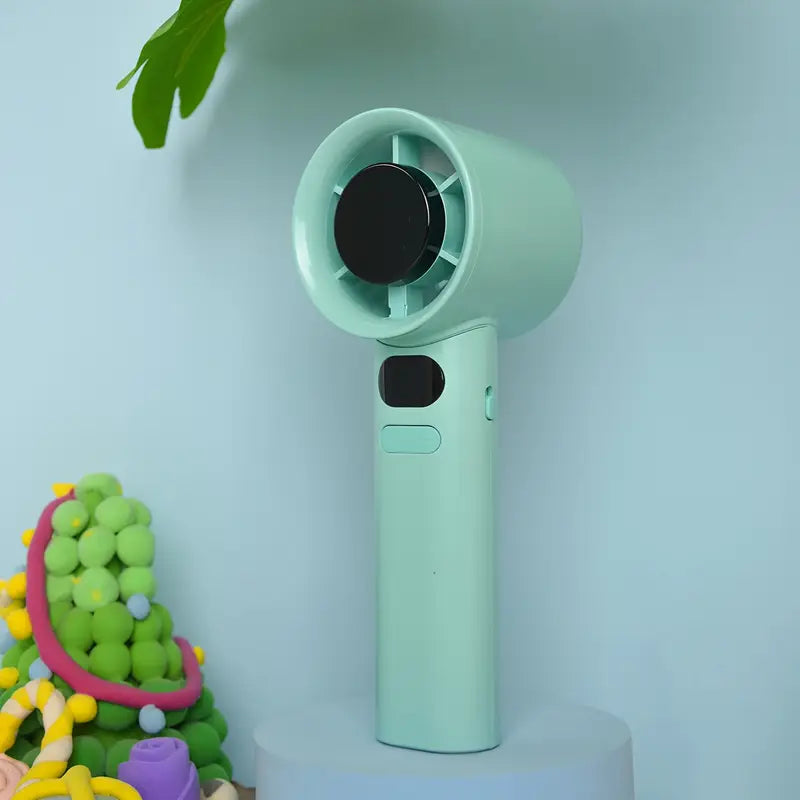 1pc Continuous Variable Speed Fan, 120 Gear Speed Control with Digital Display